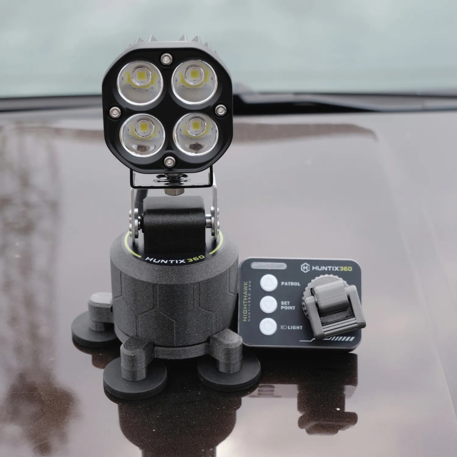 Fotografía original · Kit con foco de 180W · Base magnética